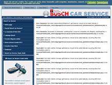 Tablet Screenshot of boschcarservice.rollgarage.it